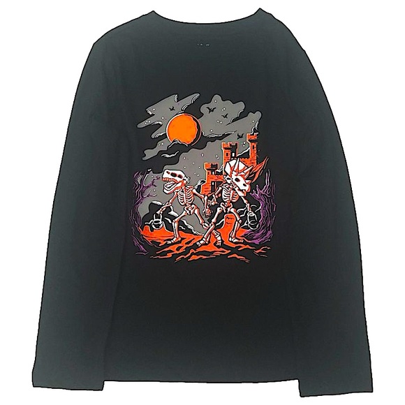 Cat & Jack Other - NWT Cat & Jack Boys’ Dinosaur Skeleton Halloween Long Sleeve Tee – Size‎ 10/12
